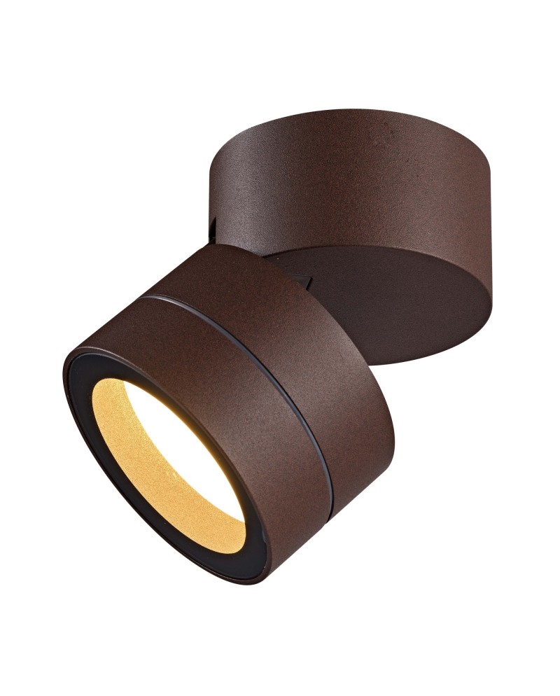 SALER * FOCO // APLIQUE IP65 1L*GX53 CORTEN